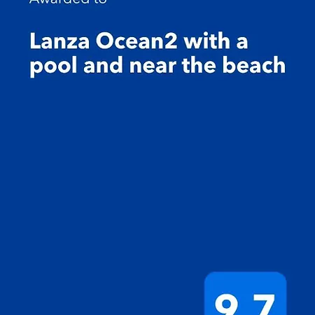Lanza Ocean2 With A Pool And Near The بيت للعطل *